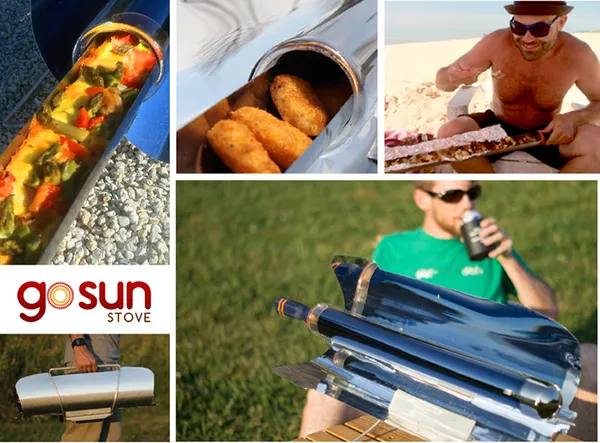 Güneş Enerjisiyle Yemek Pişirme Aparatı: GoSun Stove